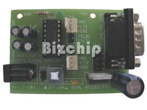 Dual RS232 To TTL Converter, BZ001